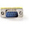 NEDIS Adattatore seriale - Adattatore - D-SUB 9 pin maschio - D-SUB 9 pin - Nichelato - Metallo - Scatola