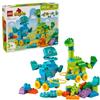 Lego Duplo Dinosauri su ruote 3 in 1 10451 di Lego