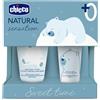 CHICCO Set 4 Crema Corpo Crema Viso Natural Sensation