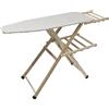 VESTIAMO CASA - Asse da stiro Mara in legno regolabile con poggiaferro 115x42cm