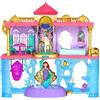 Mattel Disney Princess - Il Castello dei Due Mondi di Ariel, Set componibile Ispirato al Film, Mini Bambola e 1 Amico, 12 Accessori, 6 Aree Gioco e Piscina, Giocattolo per Bambini, 3+ Anni, HLW95