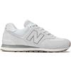 NEW BALANCE WL574BEM 574 Donna, Sea Salt off White, EU 43
