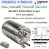 Ricambio Carbonatore Acqua INOX 316, 0,650 Lt, Attacchi Ø8mm. Uso Universale con valvola di sicurezza montaggio verticale / orizzontale