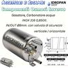 Ricambio Carbonatore Acqua INOX 316, 0,850 Lt, Attacchi Ø8mm. Uso Universale con valvola di sicurezza montaggio verticale / orizzontale