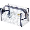 Legami - Trousse Porta Trucchi, Makeup Queen, 18x14 cm, in Metallo e TPU, Tema Stars, Capiente, Chiusura con Zip