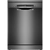 Bosch Lavastoviglie Serie 4 SMS4EMC06E 60cm Libera Installazione Nero Classe B 14 Coperti