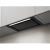 Elica Cappa integrata LANE 72 cm Nero/Grigio 550 m³/h Controllo Touch
