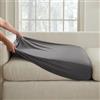 Surefit Hampstead - Federa per cuscino componibile in velluto elasticizzato, grande per divano con fondo elastico per una vestibilità aderente, lavabile in lavatrice, federa per cuscino singolo color