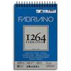 Fabriano Blocco da disegno spiralato 1264 200 g - 40 fogli neri A5 - 19100651 - F02569