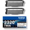 Brother Originale Toner Brother TN2320TWIN nero - B01480