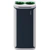 Kobra Cestino gettacarte Wastee - per raccolta differenziata - 60 L - Verde/vetro - Kobra - G00688