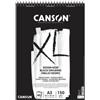 Canson Blocco spiralato Canson Black XL 40 ff. - 150 g - A3 nero C400039087 - F01961