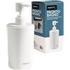 Perfetto Dispenser sapone liquido Pronto Bagno - diametro 8 cm - 450 ml - PPL - bianco - Perfetto - G02728