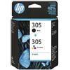 HP Originale Cartuccia HP 305 (6ZD17AE) nero -colore - B01054