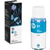 HP Originale Flacone HP HP 31 (1VU26AE) ciano - D02022