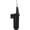 Mar Plast Portascopino da parete Skin Carbon - 38,6 x 11,3 x 9,3 cm - nero - Mar Plast - G02696