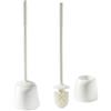 Perfetto Portascopino Oronzo - con manico extralungo 54 cm - bianco - Perfetto - G02740