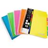 Nikoffice Quaderno Maxi spiralato Nikoffice con fori e separatori - 100 ff - 80 g formato A4 - 1R - 30NIK105 - F04200