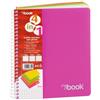 Nikoffice Quaderno Maxi spiralato con fori e copertina 4 in 1 Nikoffice A4 - 100 ff - 80 g 1R - 30NIK083 - F04198