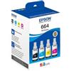 Epson Originale Cartuccia Epson T6646 (C13T664640) nero-ciano-magenta-giallo - B01167