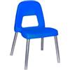 CWR Sedia per bambini Piuma - H 35 cm - blu - CWR - D05877