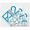 Fabriano Album disegno riquadrato Fabriano F2 a punti metallic (110 gr) - 20 fogli - 24x33 cm