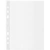 Esselte Buste forate trasparenti A5 Esselte Office medio spessore - liscia 14,8x21,8 cm (conf. 100)