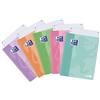 Oxford Quaderno a quadretti A4 Pastelon colori assortiti (90 gr) - rigatura 4 mm - 120 fogli (conf. 5)