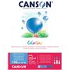 Canson Album da disegno Canson Colorline® A4 150 g/m² 25 fg. Assortimento Acqua C31074P002 - F01571