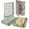 Pigna Scatola archivio progetti A4 colori assortiti Pigna Nature Flowers 26x34 cm - dorso 3 cm