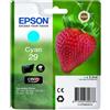 Epson Originale Cartuccia Epson T29/blister RS+AM+RF (C13T29824020) ciano - Y09632