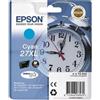 Epson Originale Cartuccia Epson 27XL/blister RF+AM (C13T27124020) ciano - Y09625