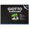 Giotto Album disegno nero Giotto Kids (220 gr) - 10 fogli - 21x29,7 cm (conf. 5)