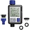 Aqua Control C4110 Digitale di Irrigazione con Schermo Panoramico Estremamente Facile. Programmatore Full Vision 2. Vedi Tutte le Informazioni di Programmazione Contemporaneamente