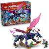 LEGO NINJAGO Rontu, il Drago Maestro - Figura di Drago Giocattolo Snodabile - Include le Minifigure di Lloyd, Sora e Wyldfyre, una Spada Rivelatrice e Accessori - Regalo per Bambini da 7 Anni - 71842