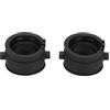 Wakects 2 Pezzi Carburatore Aspirazione Manifold Stivali Carb Collettore di Aspirazione Stivali Guarnizione per VT600 VT750 Shadow 16211-MAW-600