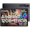 Blackview Tab 90 WiFi Android Tablet 11 Pollici 12GB+128GB 8200mAh Widevine L1