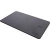 InLine® Tappetino per mouse, ricarica wireless (Qi), in ecopelle, 370 x 225 x 7 mm, nero