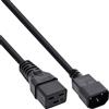 InLine 22534 Cavo Alimentazione Prolunga 10A, Spina IEC-320-C14 a Presa IEC-320-C19, 2 m, Nero