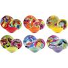 Excelsa Rhapsody Servizio Piatti 18 Pezzi, Porcellana e Stoneware, Decoro Multicolore, 6 Persone (Fondine Multicolor)