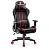Diablo Sedia Gaming Ergonomica X-One 2.0 | Poltrona Gaming con Braccioli Regolabili, Supporto Lombare, Funzione di Inclinazione | Sedia Gamer 160 kg, Gaming Chair, Sedia da Ufficio | King (XL) | Rosso