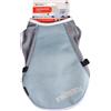 Flamingo Gilet rinfrescante per cani Flamingo Frozen, blu/grigio - Tg. M: ca. 35 cm lungh. dorso
