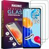 RKINC Vetro Temperato [3 Pezzi] per Motorola Moto G54 5G, Pellicola salvaschermo, Durezza 9H 0,33 mm [antigraffio][antifrantumazione][senza bolle]