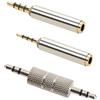 coalwop Adattatore da Jack 2,5 mm a 3,5 mm Set di 3 Pezzi 3.5 mm Maschio a 2.5 mm Femmina, 2,5 mm Maschio a 3.5 mm Femmina, 3,5 mm Maschio a Maschio Compatibile con Smartphone Microfoni e Dispositivi Audio