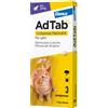 ELANCO ITALIA SpA AdTab 3 Compresse masticabili per Gatti da 0,5 a 2kg - 12mg