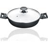Berndes Alu Induction B.Nature Tegame con Coperchio 24 cm