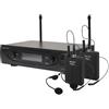 PROEL EIKON WM101DH V2 DUAL COPPIA 2 RADIOMICROFONI AD ARCHETTO DOPPIO MICROFONO