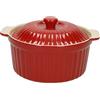 COCOTTE ROSSA CON COPERCHIO CERAMICA
