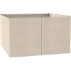 Outsunny Gazebo da giardino tondeggiante con 4 pareti laterali, protezione dalla pioggia vento sole, 400 x 400 cm, beige | Aosom Italy