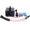 JINPRDAMZ Saldatrice a punti, 6,7 kW, 220 V, set di saldatrice a punto a batteria, professionale, saldatore a corrente regolabile, 1600 A